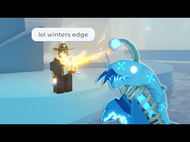 How To FIND and COMPLETE WINTERS EDGE In FISCH Roblox