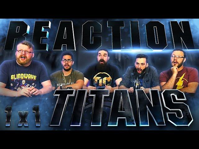 Titans 1x1 PREMIERE REACTION!! "Titans"