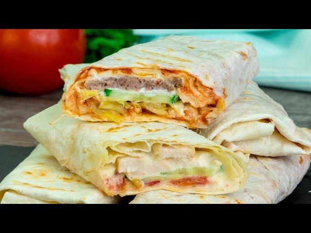 Un cocinero turco me enseñó cómo hacer shawarma, es delicioso! | Gustoso.TV