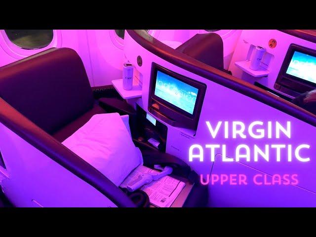 Virgin Atlantic UPPER CLASS from London to Dubai & Virgin Clubhouse - Flight Report