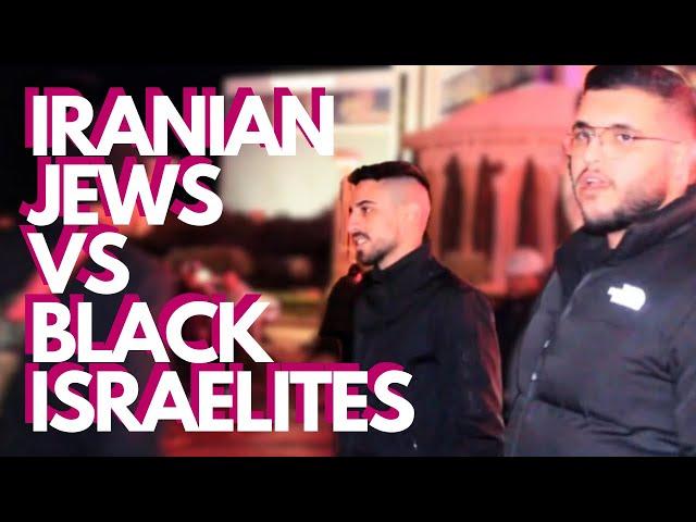 IRANIAN JEWS VS BLACK ISRAELITES DEBATE LAS VEGAS STRIP
