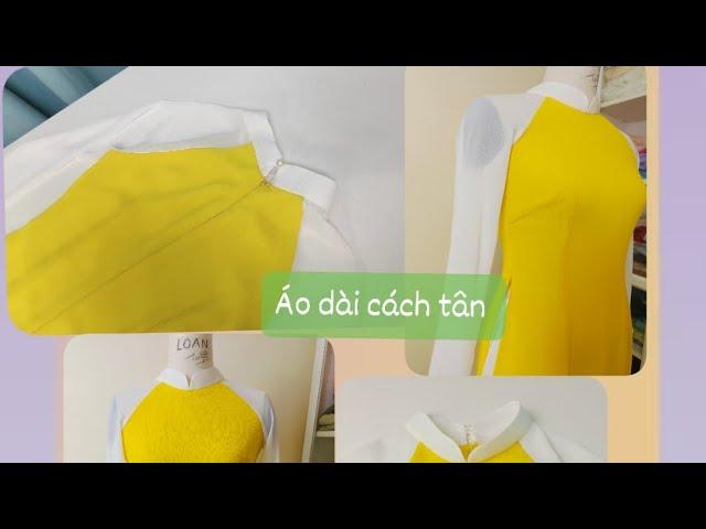 cách may áo dài cách tân mặc tết dáng đẹp