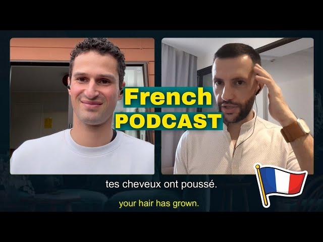 20 minutes French Listening Practice , REAL French conversation  [EN/FR SUBTITLES]