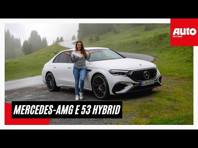 Mercedes-AMG E 53 Hybrid (2024): Eine schöne Überraschung | AUTO ZEITUNG