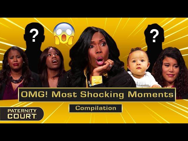 OMG! Paternity Court's Most Shocking Moments Pt. I (Compilation) | Paternity Court