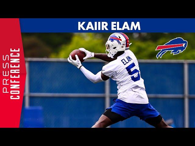 Kaiir Elam: "Play Fast And Free" | Buffalo Bills