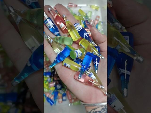 ASMR mini bottles #asmrea #miniature