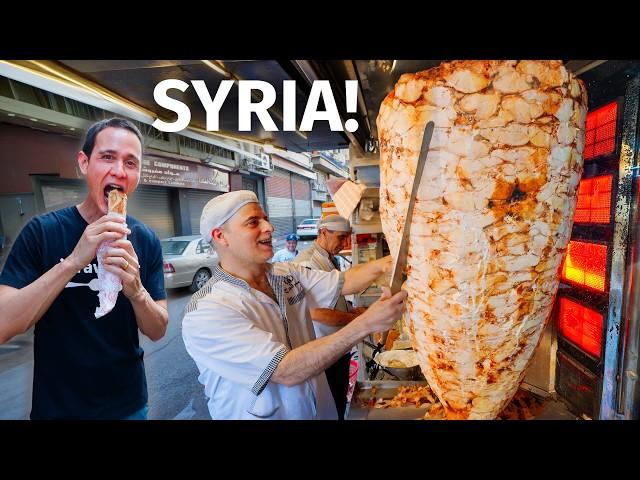 Best STREET FOOD in Syria!!  31 Syrian Meals - Damascus to Aleppo!! [Full Documentary]