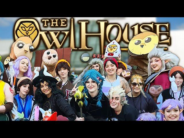 BIGGEST OWL HOUSE MEET EVER! MCM London Comic Con Vlog!