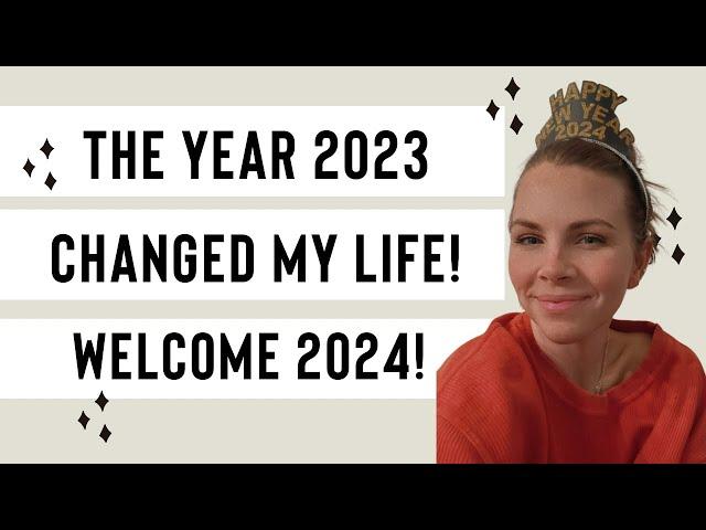 My weight loss changed my life in 2023! But I'm excited for what changes will come in 2024!!