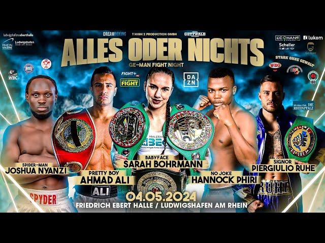 DREAM BOXING SERIES  04.05.2024  GERMANY, LUDWIGSHAFEN