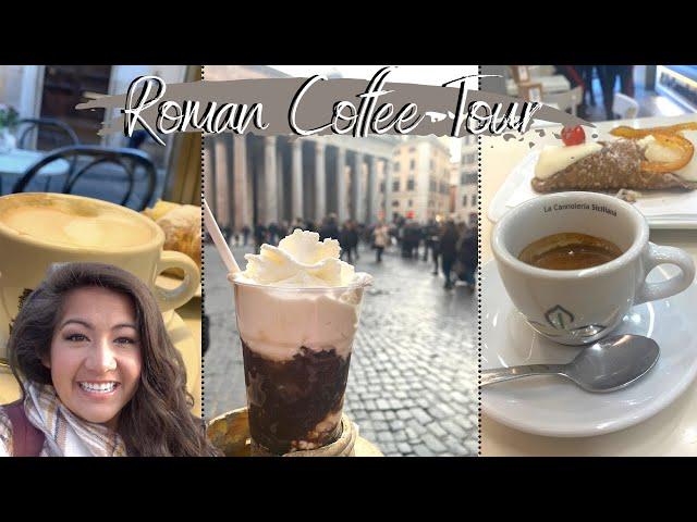 ROME COFFEE TOUR SHORT | Italian Coffee in Rome | SHORTS