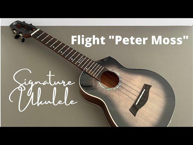 The Flight Peter Moss Signature Ukulele: Specifications and Sound demo.