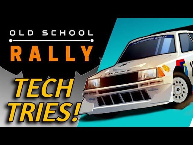 RACING IN THE NINETIES! (Tech Tries: Old School Rally DEMO)