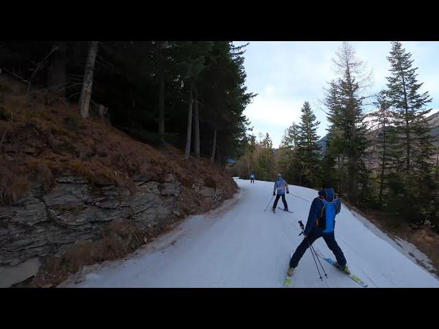 Piste Sainte Anne green  La Norma/Valfrejus ski