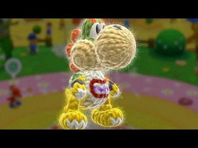 Yoshi's Woolly World - Dr. Mario, Bowser Jr., and Olimar Amiibo Costumes Showcase