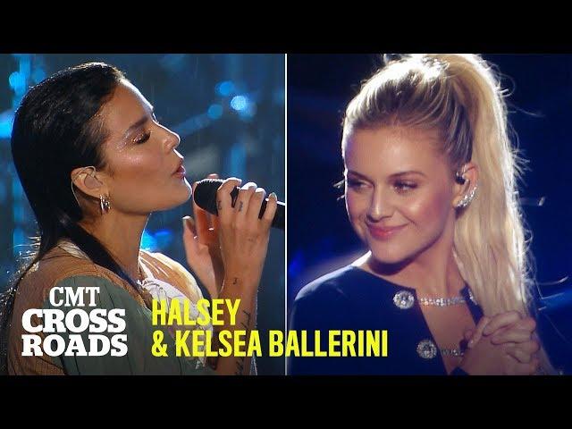 Halsey & Kelsea Ballerini Perform 'Graveyard' | CMT Crossroads