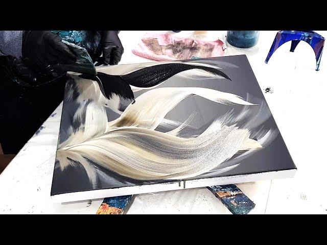 LAYERS! Acrylic Painting with FLUID ACRYLIC / Beautiful Art 