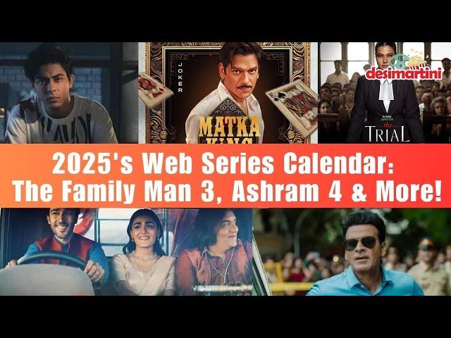 Paatal Lok 2, Family Man 3 & More: Must-Watch Web Series of 2025!