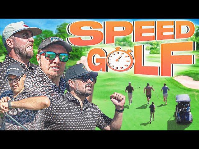 SPEED GOLF: We Compete To See Who The Fastest Golfers On The Show Are. Presented By Bushmills