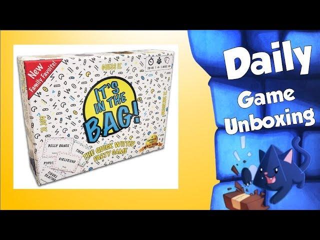 Daily Game Unboxing - It's in the Bag