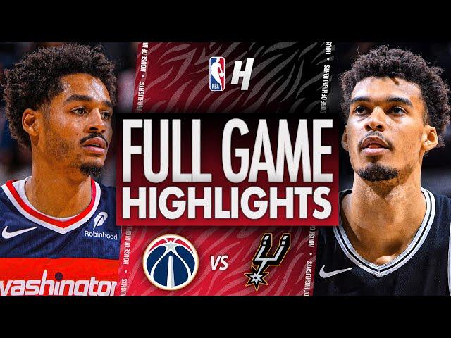 Washington Wizards vs San Antonio Spurs - Full Game Highlights | November 13, 2024-25 NBA Season