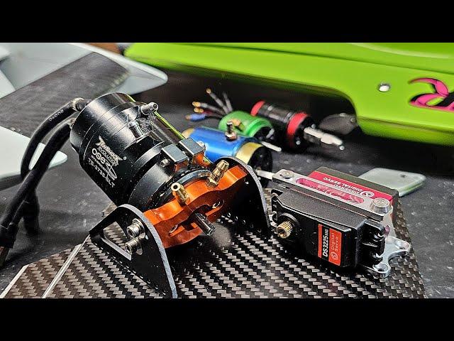 Watercooled Brushless Motor Mount & Sevo Mount Assembly Fast Rc Boat Talk