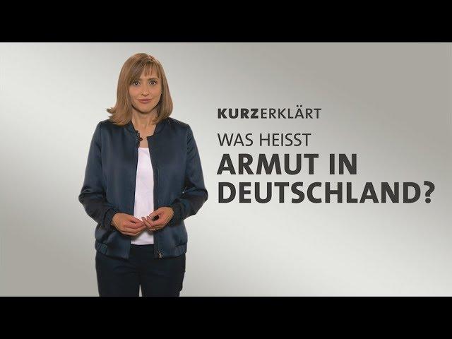 #kurzerklärt: Was heißt Armut in Deutschland?