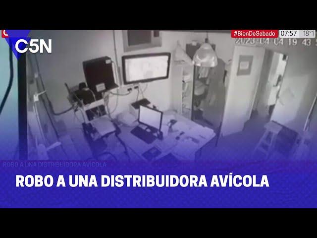 ROBO a una DISTRIBUIDORA AVÍCOLA