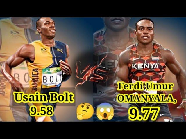 Usain Bolt VS  Ferdi Umur OMANYALA