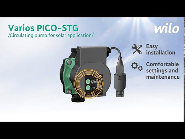 Wilo-Varios PICO-STG Product Overview