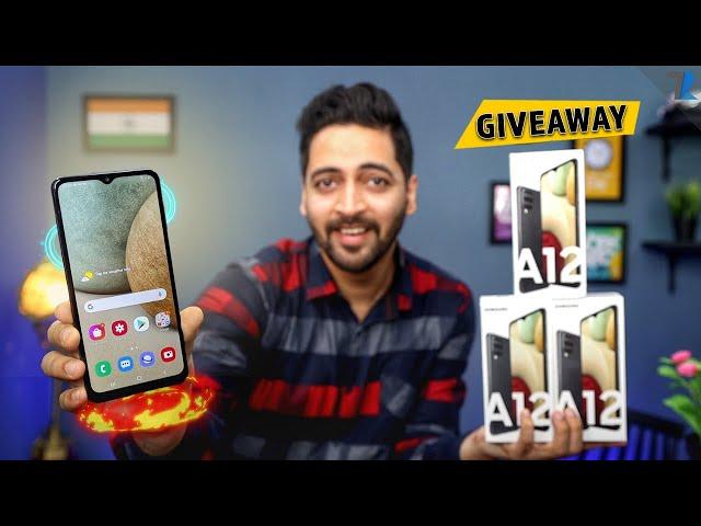 Samsung Galaxy A12 - Unboxing & Hands On | 48MP True Cam | Big Battery Big Display & Secured By KNOX