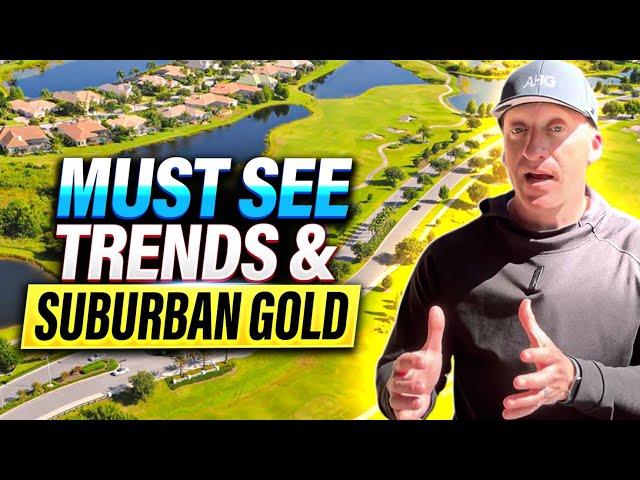 4 Surprising FLORIDA MARKET TRENDS & Hidden Suburban Value Revealed (how to take advantage!!!)