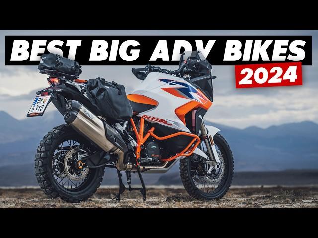 8 Best Large Capacity Adventure Motorcycles For 2024!