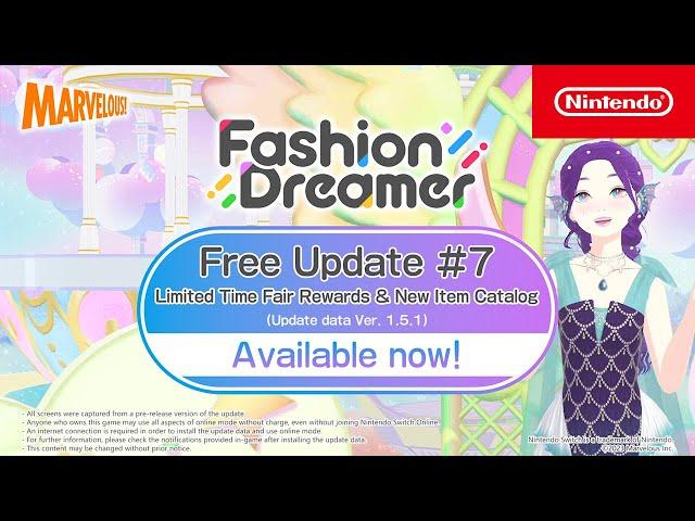 Fashion Dreamer – Fairy Tale Fair Update – Nintendo Switch