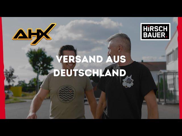 Hirschbauerbaits Versandlager in Deutschland mit AHX Fishing 