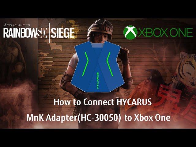 【New Model】How to Connect HYCARUS MnK Adapter (HC-30050) to Xbox One/ Xbox 360