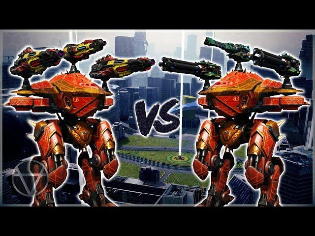 [WR]  Basilisk Krait VS Dazzler Lantern MUROMETZ – Titan Comparison | War Robots