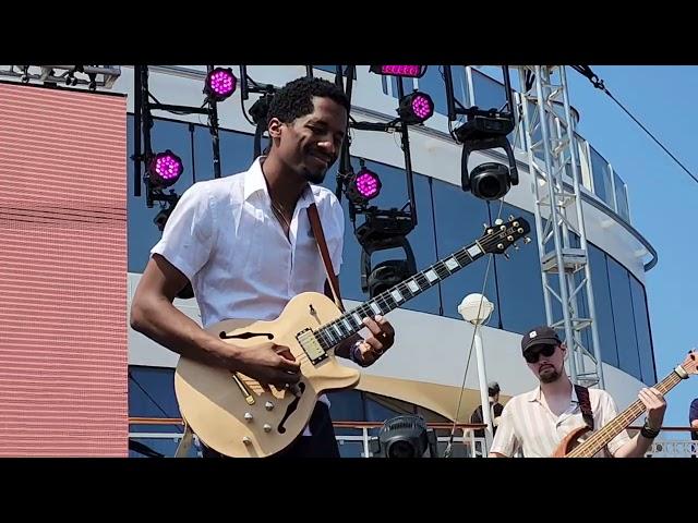 Ron Artis II giving us some  original Blues at the Keeping The Blues Alive IX cruise 2024