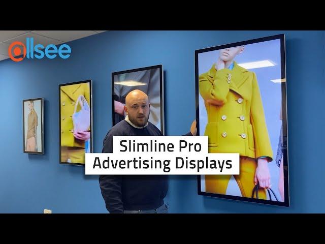 Digital Signage Product Overview - Slimline Pro Advertising Display