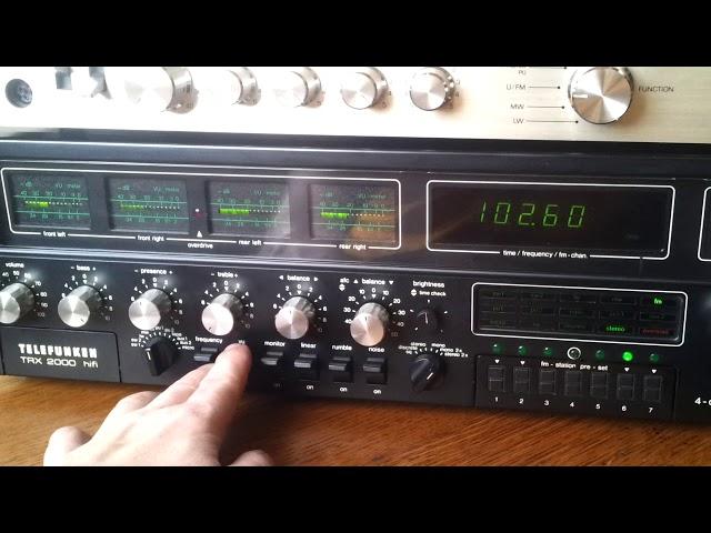 TELEFUNKEN TRX 2000 QUADRO RECEIVER