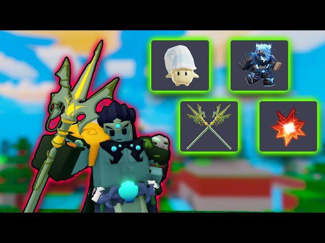 This is how to DOMINATE with Triton Kit in Roblox Bedwars