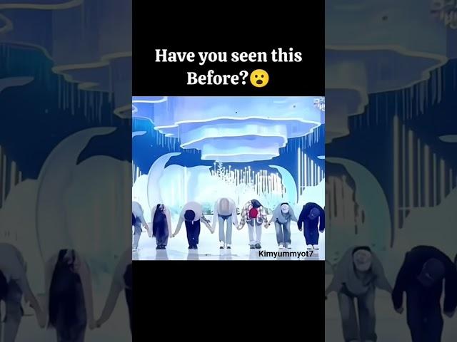 Tae teasing backup dancer by bowing for long time  he's so adorable  #bts