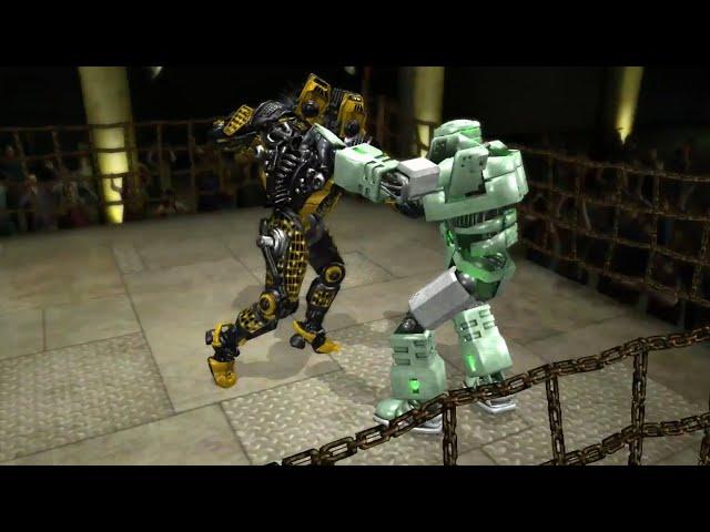 REAL STEEL THE VIDEO GAME - TWIN CITIES vs FLUXCORE