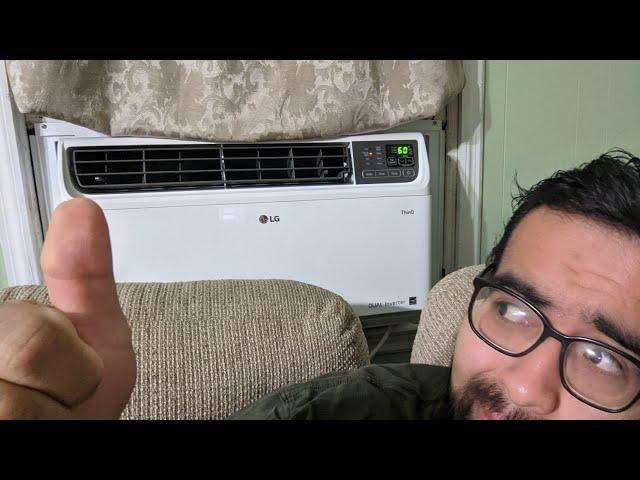 LG 14,000 BTU Dual inverter Air conditioner Review (WIFI ENABLED) very quiet. awesome purchase