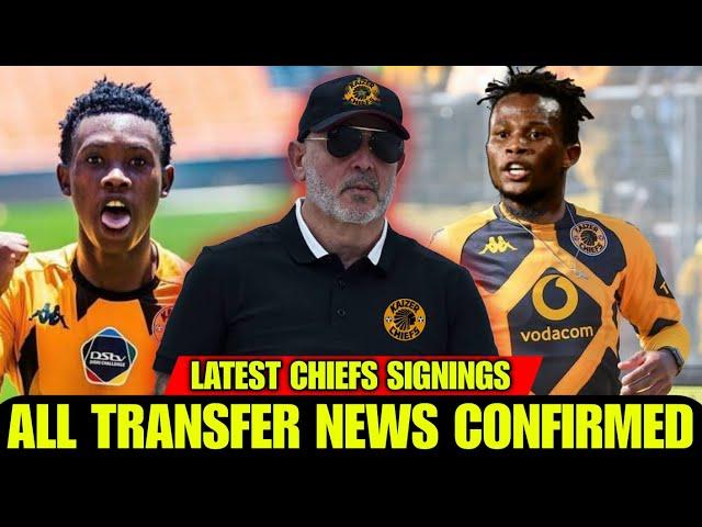 Kaizer Chiefs Transfer News: New Coach And Two Players CONFIRMED | NABI FIRST SIGNING