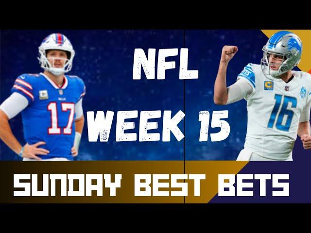 NFL *Best Bets* for Week 15