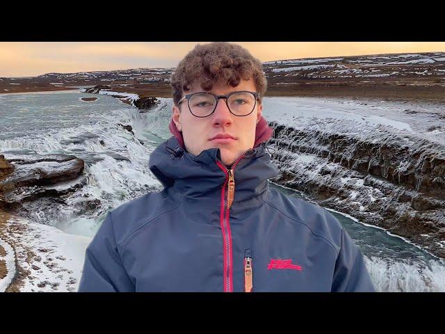 I went to Iceland and it was very cold.