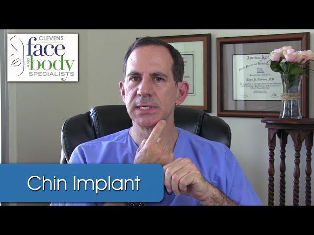 Dr. Clevens | Selecting the proper chin implant