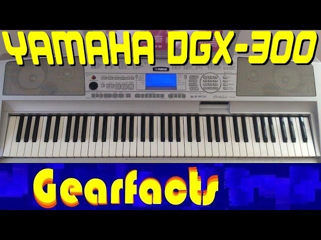 Yamaha DGX-300: Performance grade sounds with home keyboard fun stuff